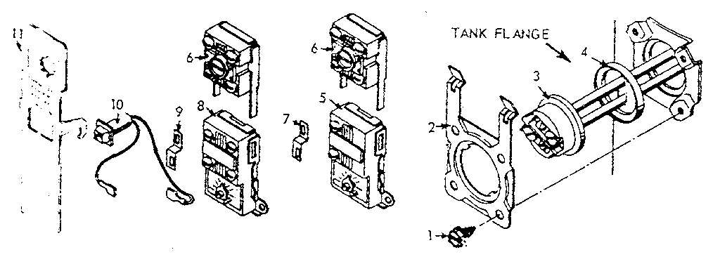 Tank flange