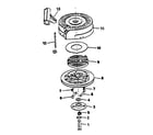 Craftsman 143375052 rewind starter no. 590621 diagram
