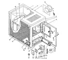 Kenmore 143840651 replacement parts diagram