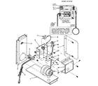 Kenmore 143840651 blower assembly diagram