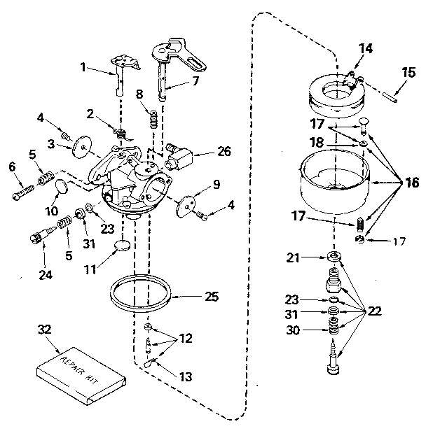 CARBURETOR 632113A0 (71/143)