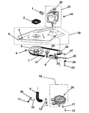 Washer drive system, pump