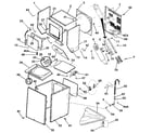 Kenmore 41789975100 cabinet & heater diagram