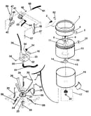 Tubs, water, valve, lid switch