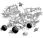 Sears 86200 replacement parts diagram
