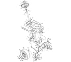 Craftsman 502254261 steering system diagram
