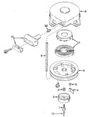 Rewind starter no. 590420a