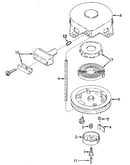 Rewind starter no. 590420a