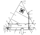 Sears 34260016.2 11' sailboat diagram