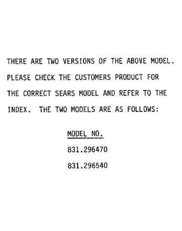 Model note