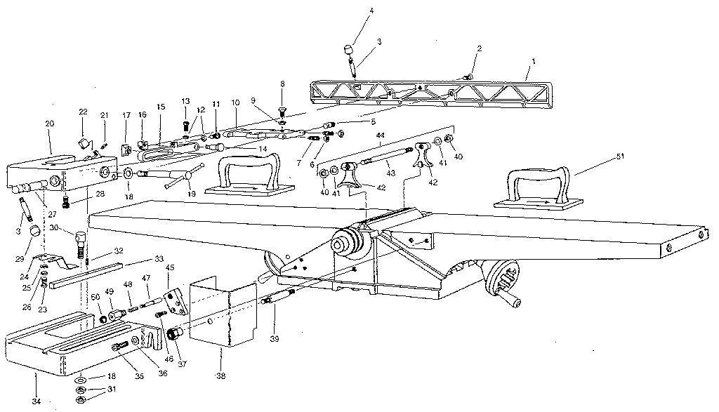 Fencing assembly