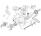 Craftsman 917372131 drive assembly diagram
