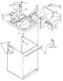 Top and cabinet