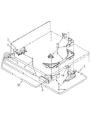 Bleach, detergent and rinse dispenser