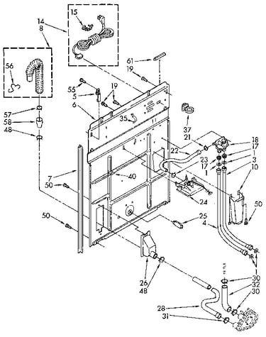 Rear panel