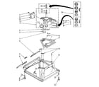 Kenmore 11082980110 machine base diagram