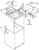 Top and cabinet