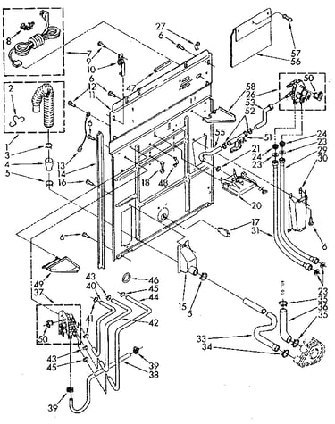 Rear panel