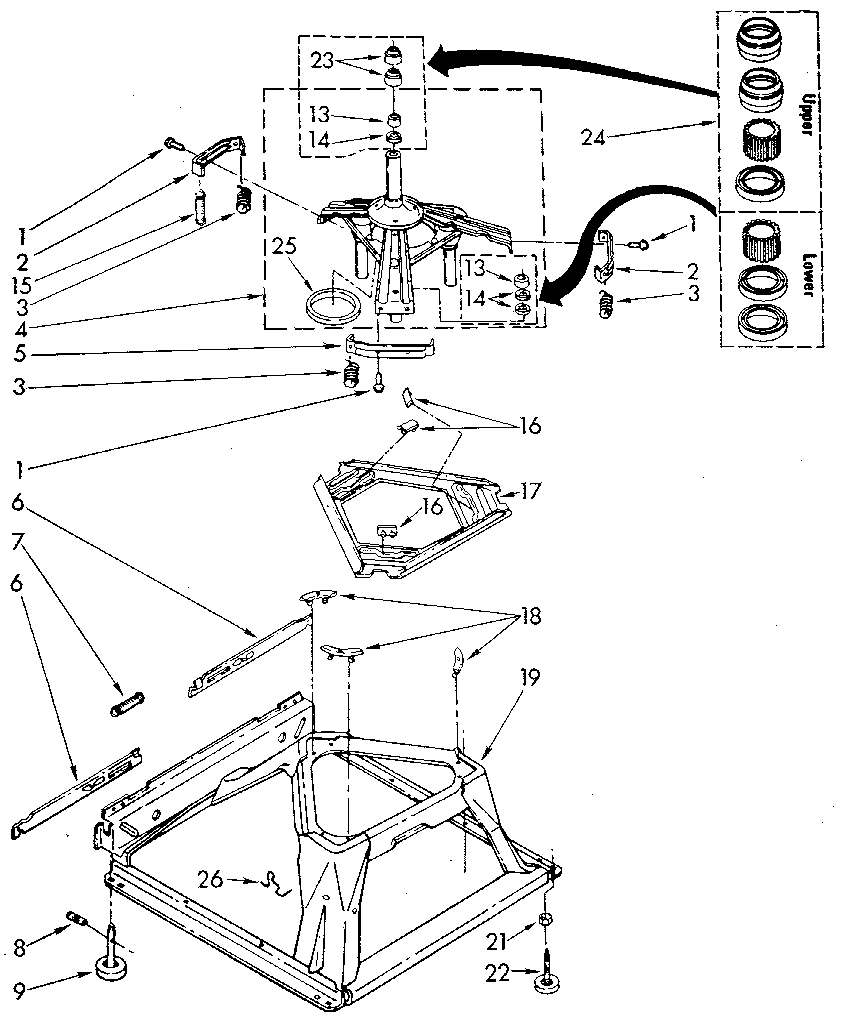 Machine base