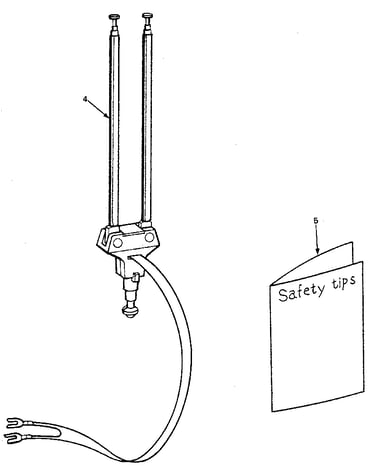 Rod antenna assembly