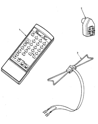 Bow-tie antenna and remote control