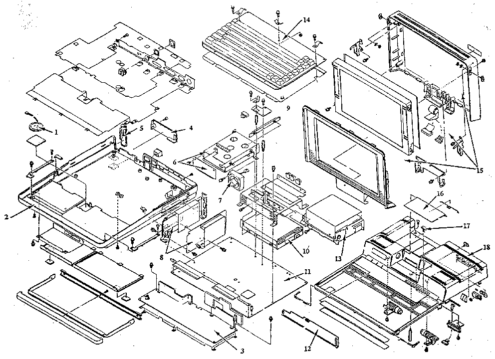 Prospeed 286 exploded view diagram