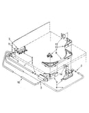 Bleach, detergent and rinse dispenser