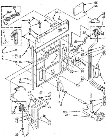 Rear panel