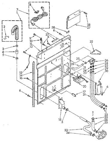 Rear panel