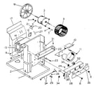 Kenmore 2538771062 electrical system and air handling diagram