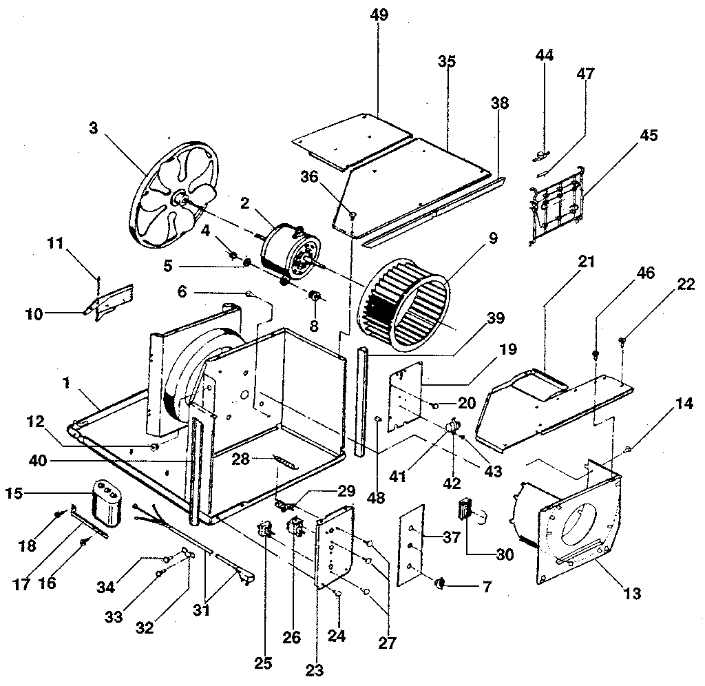 Electrical system and air handling