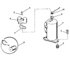 Kenmore 2538781857 compressor diagram