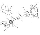 Kenmore 2538782591 air handling diagram