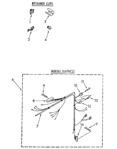Wiring harness parts