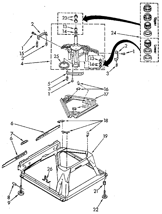 Machine base