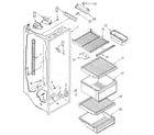 Kenmore 1069510411 refrigerator liner diagram