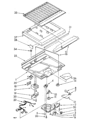 Compartment separator