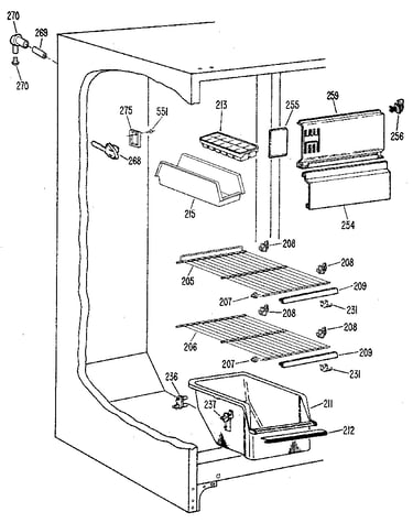 Freezer section