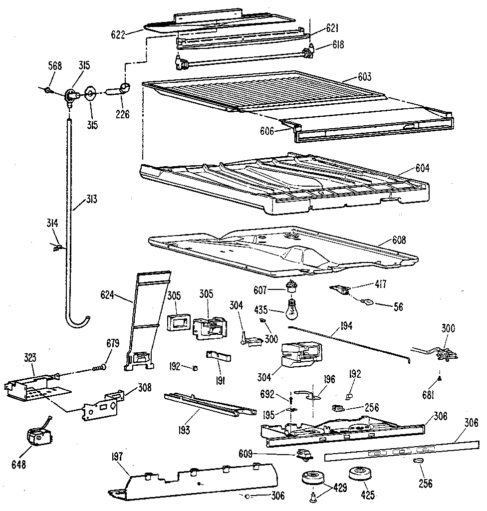Compartment separator