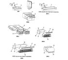 Kenmore 3638655681 design a door refrigerator accessories diagram