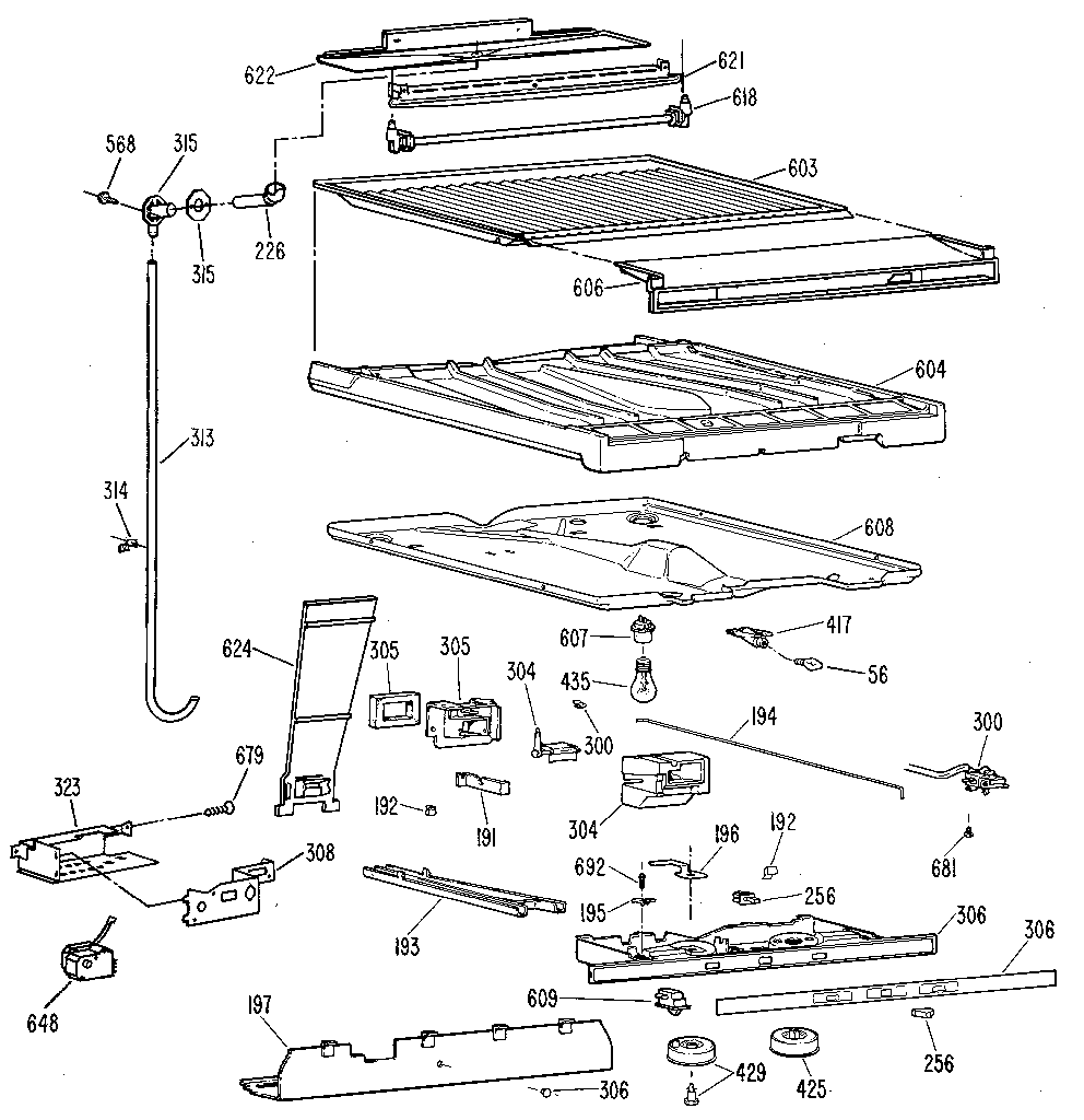 Compartment separator