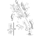 Craftsman 257798050 drive shaft and head assembly diagram