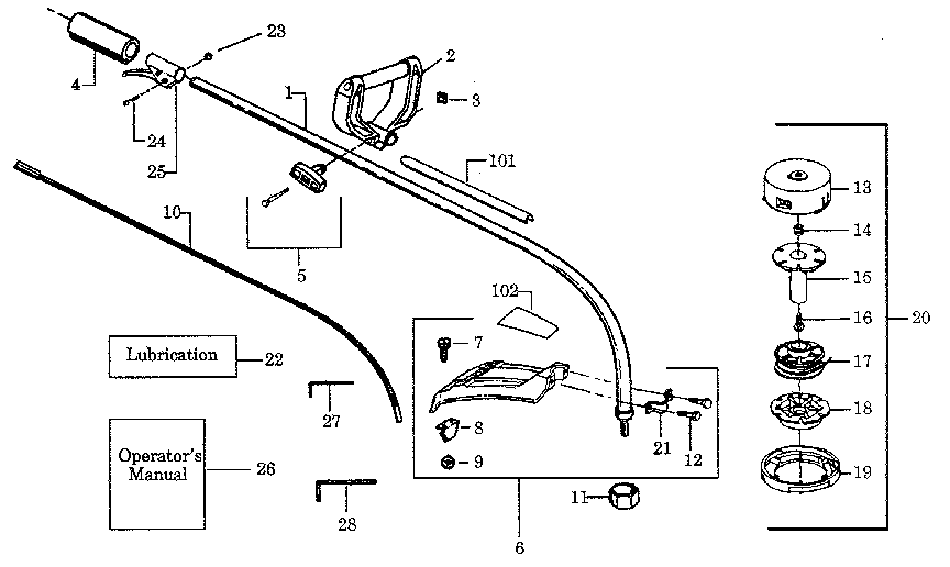 Drive shaft and cutting head