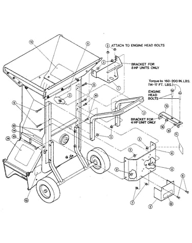 Engine mounting plate