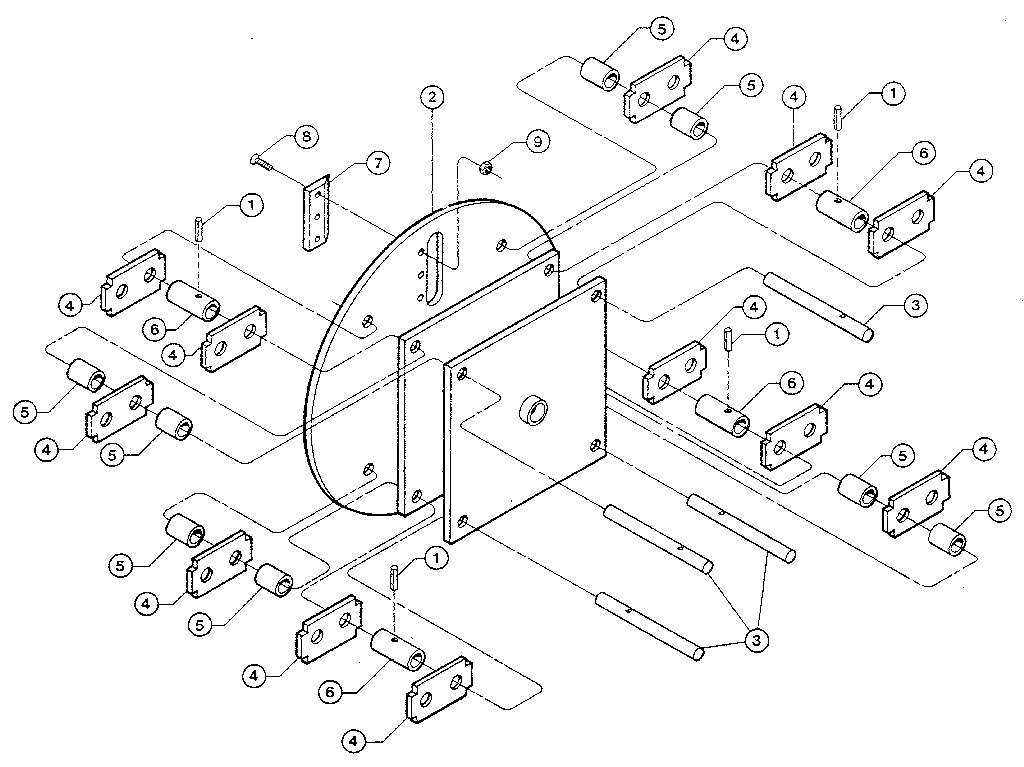 Cylinder assembly - 4hp model only