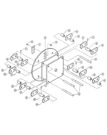 Cylinder assembly - 4hp model only