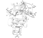 Troybilt TOMAHAWK4HP SERIAL W403145 AND UP the 4hp tecumseh electric start system diagram