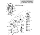 Craftsman 247370220 motor & switch assembly diagram