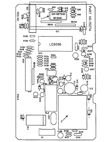 Power and control circuit board