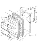 Refrigerator door